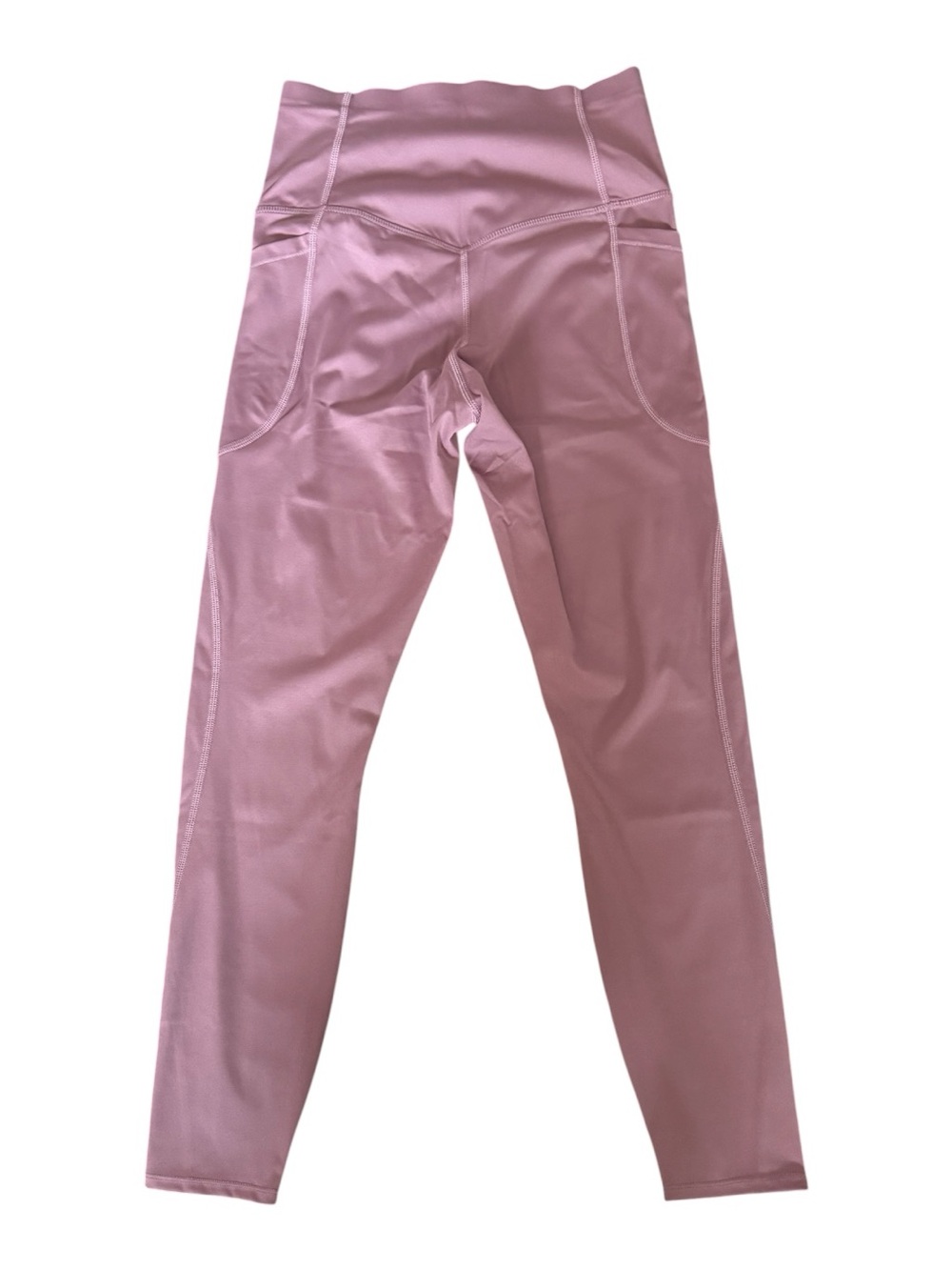 HALARA Mauve Pink High-Waist Leggings with Side Pockets Small 7/8 - Picture 3 of 3